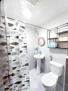 Koupelna v ubytování Seo staycation