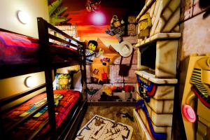 a living room filled with lots of clutter at LEGOLAND® Florida Resort in Winter Haven