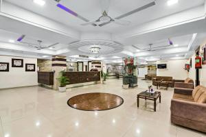 Lobbyn eller receptionsområdet på Krushnai Resort