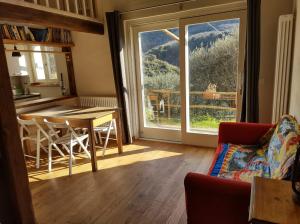 Χώρος καθιστικού στο Guesthouse Contrada Bolla
