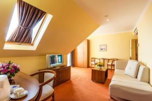 Posezení v ubytování Saint George Hotel & Medical Spa