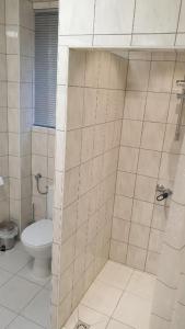 Koupelna v ubytování Pension Seevetal