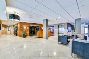 a lobby of an office with chairs and tables at ILT 3221 Lakeside Serenity in Lago Vista +34 photos