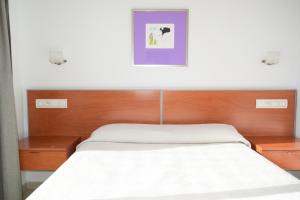 Posteľ alebo postele v izbe v ubytovaní Hotel Mirablau