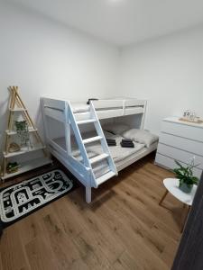 Postel nebo postele na pokoji v ubytování Apartmán Pregrtovi + 27 fotografií