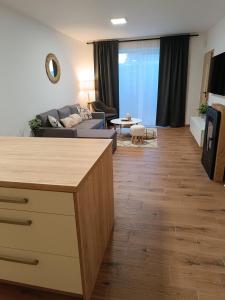 TV a/nebo společenská místnost v ubytování Apartmán Pregrtovi