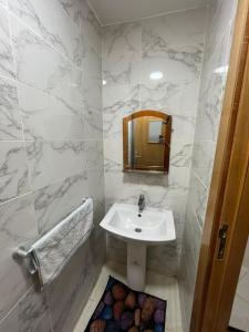 Koupelna v ubytování Annour Luxurious & Large apartment in Oujda Centre