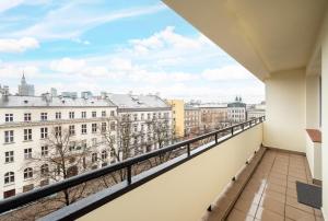 Balkón alebo terasa v ubytovaní Kopernika City Centre Apartment