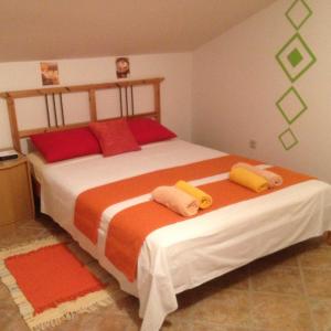 Posteľ alebo postele v izbe v ubytovaní Apartments Meerzeit