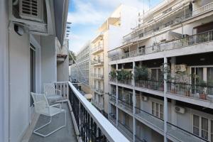 Balkón alebo terasa v ubytovaní Cosmopolitan Kolonaki - Greecing