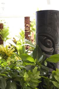 Jardí fora de Oasis Hotel Waikiki