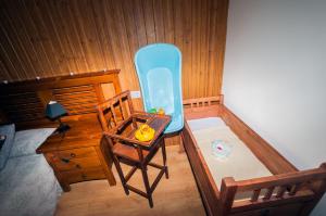 Postel nebo postele na pokoji v ubytování Casa Rural Aguas Frías I