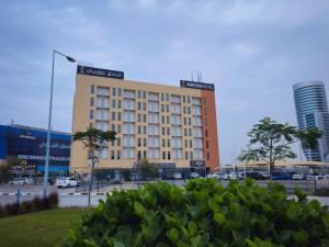 Bangunan di mana terletaknya hotel