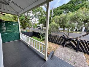 Balkón nebo terasa v ubytování Eden Park House Auckland