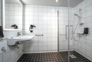 Koupelna v ubytování Thon Hotel Tromsø