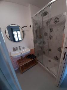 Ένα μπάνιο στο Casa Vacanze La Vecchia Fonte