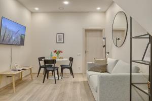Posezení v ubytování Business-class apartments 1 x Free parking x SELF CHECK IN 24x7