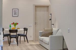 Posezení v ubytování Business-class apartments 1 x Free parking x SELF CHECK IN 24x7