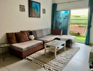 Seating area sa Al Warqa Dubai Delight 1-Bedroom Apt for Monthly or Daily Stays