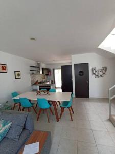 Posezení v ubytování Casa Kante