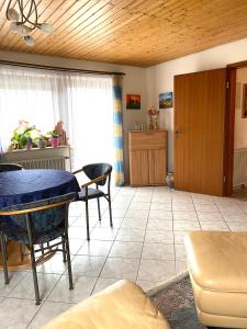 Χώρος καθιστικού στο Schöne Wohnung im Grünen