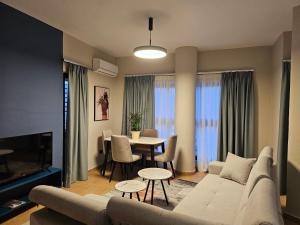 Posezení v ubytování Oda Hotel Tirana