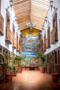 Bazén v ubytování CASA MAYES nebo v jeho okolí