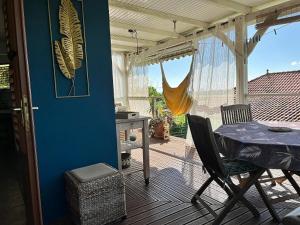 Balkon oz. terasa v nastanitvi Bungalow vue mer avec jardin