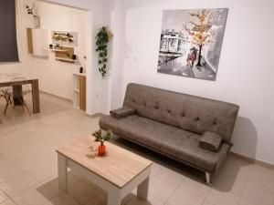 A seating area at Agradable casa para disfrutar con los tuyos