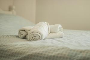Postel nebo postele na pokoji v ubytování Apartments Bašić