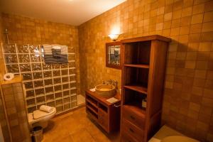 Ванная комната в Spacious Villa in Noord area