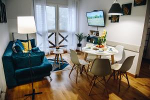 Ruang duduk di Apartman Perunika D9 - Divčigora