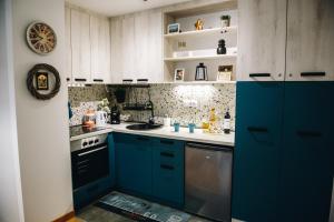 Dapur atau dapur kecil di Apartman Perunika D9 - Divčigora