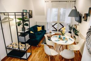 Ruang duduk di Apartman Perunika D9 - Divčigora
