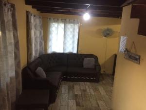 Posezení v ubytování La Cabaña de Bella