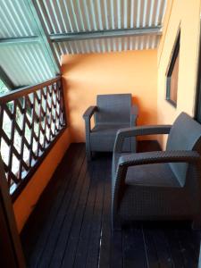Posezení v ubytování La Cabaña de Bella