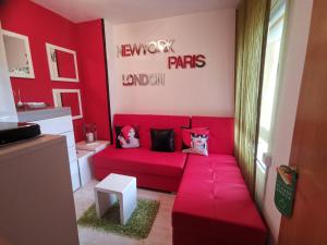 Posezení v ubytování Apartamento en la playa de Oropesa