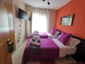 TV a/nebo společenská místnost v ubytování Apartamento en la playa de Oropesa