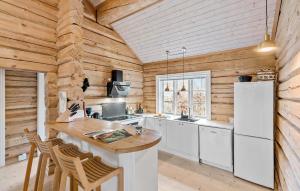 Η κουζίνα ή μικρή κουζίνα στο Beautiful Home In Jægerspris With Wifi