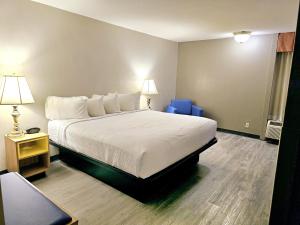 Postel nebo postele na pokoji v ubytování Days Inn by Wyndham Rolla