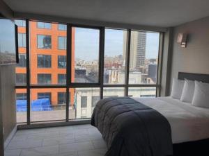 Postel nebo postele na pokoji v ubytování Hotel Moca NYC