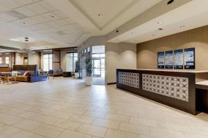 a lobby of a hospital with a waiting room at Drury Plaza Hotel Tallahassee in Tallahassee