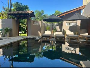 Πισίνα στο ή κοντά στο BK Beach Boutique Hotel - Hikkaduwa
