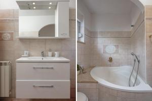 Koupelna v ubytování Apartman Lavanda + 7 fotografií
