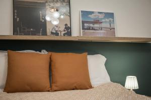 Postel nebo postele na pokoji v ubytování SSH Myeongdong Dongdo Hostel