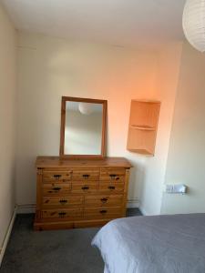 Ένα ή περισσότερα κρεβάτια σε δωμάτιο στο Double room Eastbourne