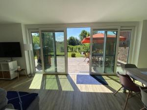 Χώρος καθιστικού στο Holiday home on Bornfeld