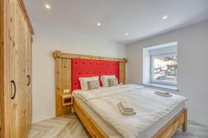 Postel nebo postele na pokoji v ubytování Apartments Viktor
