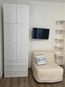 TV a/nebo společenská místnost v ubytování CASA FANNI- rooms