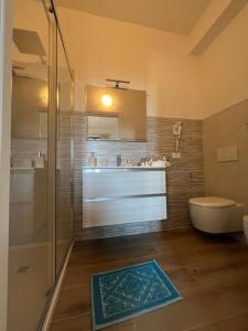 Koupelna v ubytování CASA FANNI- rooms